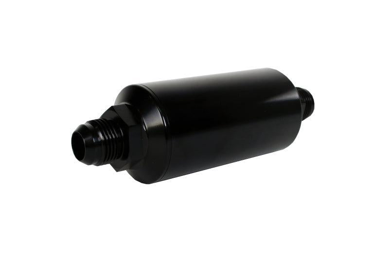 Aeromotive In-Line Filter - (AN-10) 100 Micron Stainless Steel Element Black Anodize Finish Aeromotive Fuel Filters AXOPROS