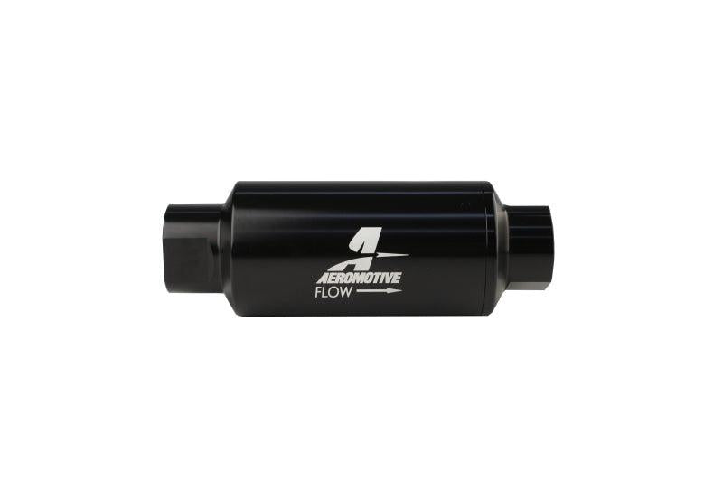 Aeromotive In-Line Filter - AN-10 - Black - 10 Micron Aeromotive Fuel Filters AXOPROS