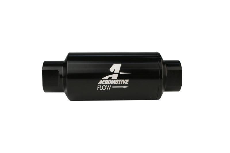 Aeromotive In-Line Filter - AN-10 - Black - 100 Micron Aeromotive Fuel Filters AXOPROS