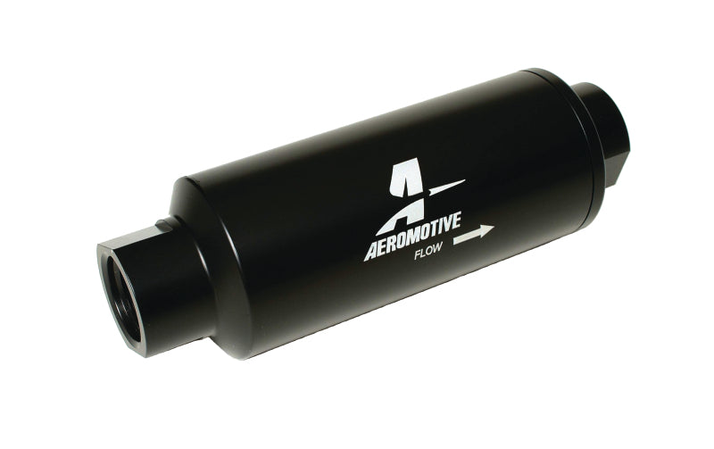 Aeromotive In-Line Filter - (AN-12 ORB) 10 Micron Microglass Element Aeromotive Fuel Filters AXOPROS