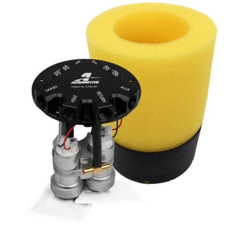 Aeromotive Phantom 450 Dual Stealth 340 Fuel Pumps 6-10in Depth Aeromotive Fuel Pumps AXOPROS