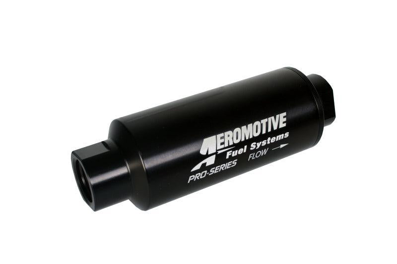 Aeromotive Pro-Series In-Line Fuel Filter - AN-12 - 100 Micron SS Element Aeromotive Fuel Filters AXOPROS