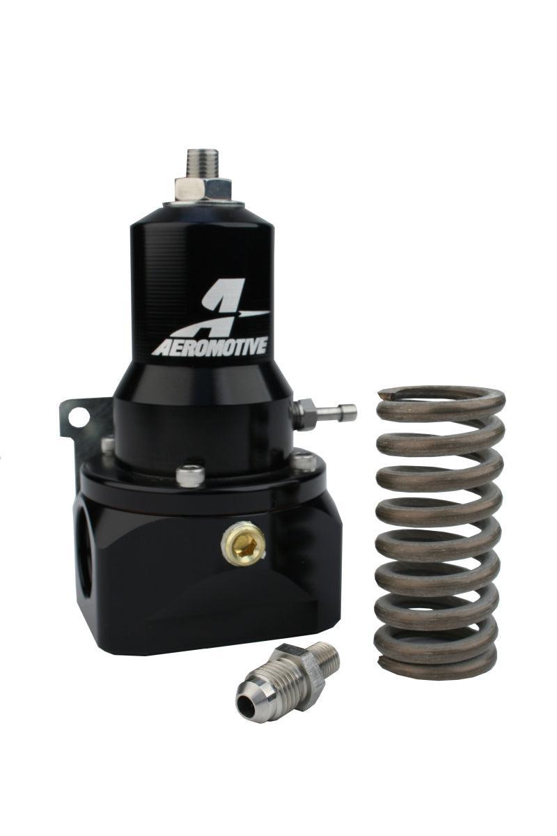 Aeromotive Regulator - 30-120 PSI - .500 Valve - 2x AN-10 Inlets / AN-10 Bypass Aeromotive Fuel Pressure Regulators AXOPROS