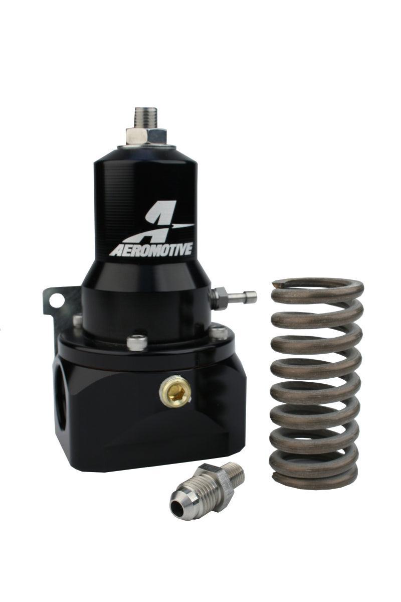 Aeromotive Regulator - 30-120 PSI - .500 Valve - 2x AN-10 Inlets / AN-10 Bypass Aeromotive Fuel Pressure Regulators AXOPROS
