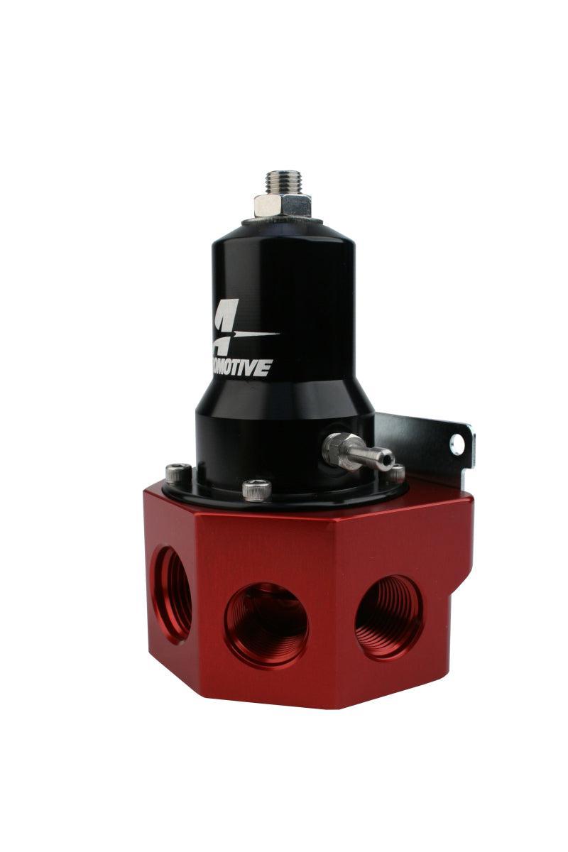 Aeromotive Regulator - 30-120 PSI - .500 Valve - 4x AN-08 and AN-10 inlets / AN-10 Bypass Aeromotive Fuel Pressure Regulators AXOPROS