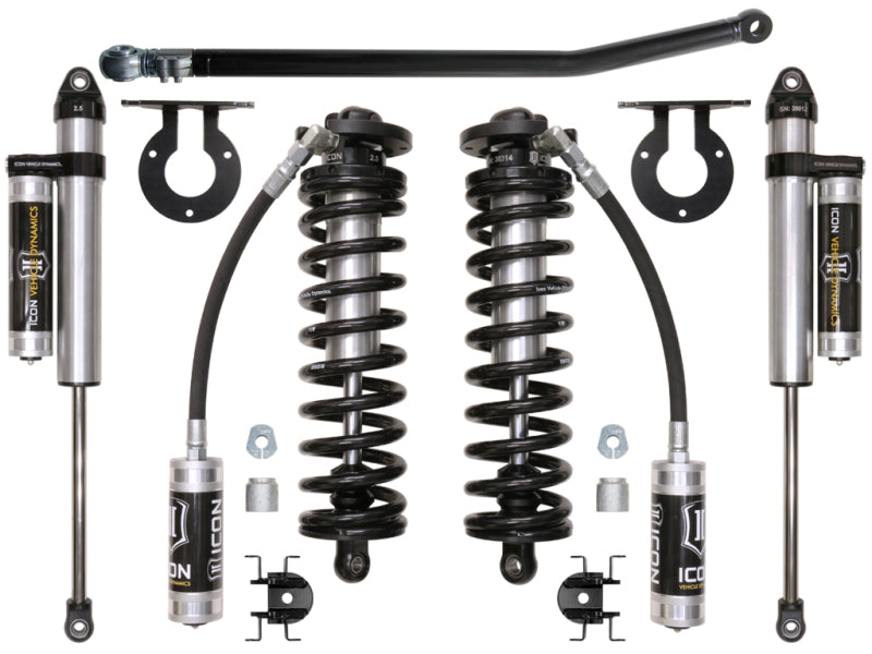 ICON 05-16 Ford F-250/F-350 2.5-3in Stage 3 Coilover Conversion System ICON Coilover Components  AXOPROS