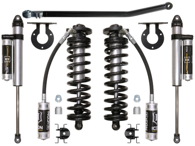ICON 05-16 Ford F-250/F-350 2.5-3in Stage 3 Coilover Conversion System ICON Coilover Components  AXOPROS