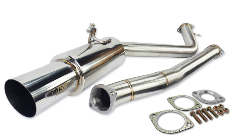ISR Performance GT Single Exhaust - Infiniti Q60 Coupe RWD ISR Performance Catback  AXOPROS