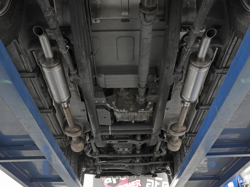 aFe 02-08 Mercedes-Benz G500 L6-3.0L (tt) Vulcan Series 2.5in 304 SS Cat-Back Exhaust System aFe Catback AXOPROS