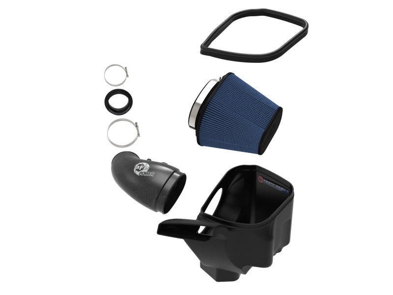 aFe 12-21 Jeep Grand Cherokee 6.4L Track Series Carbon Fiber Cold Air Intake System w/Pro 5R Filter aFe Cold Air Intakes  AXOPROS