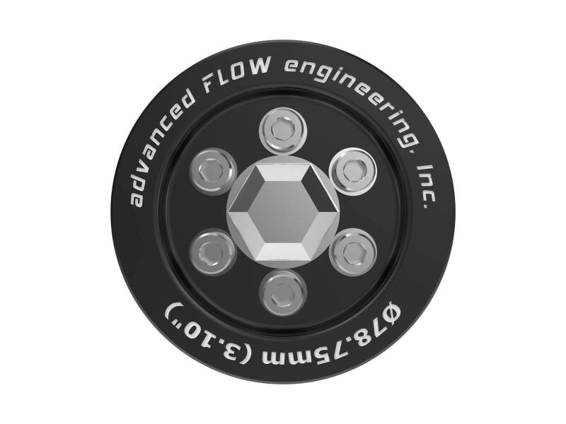 aFe 15-23 Dodge Challenger / 15-23 Dodge Charger SRT Hellcat 3.10in Supercharger Power Pulley Kit aFe Pulleys - Crank, Underdrive AXOPROS