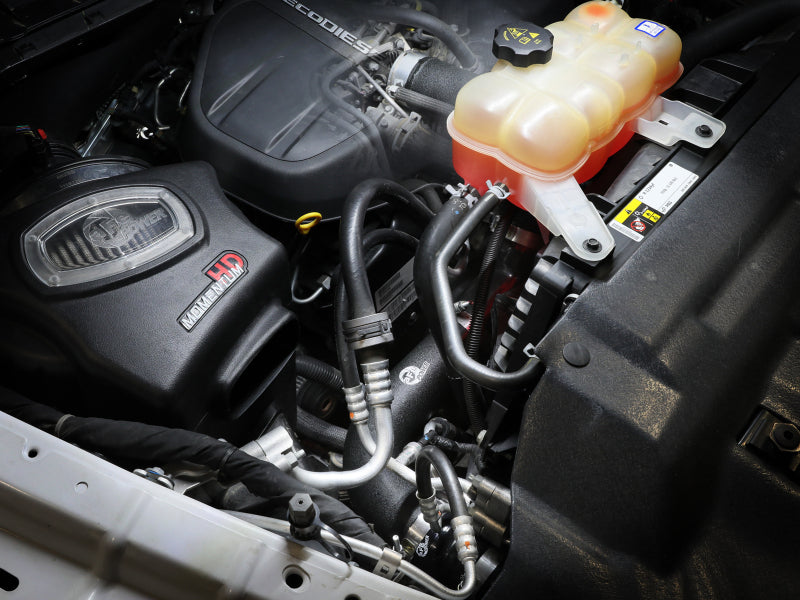 aFe 16-19 RAM 1500 V6 3.0L (TD) BladeRunner 3in Aluminum Hot & Cold Charge Pipe Kit - Black aFe Intercoolers  AXOPROS