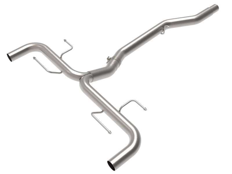 aFe 17-21 Alfa Romeo Giulia L4-2.0L (t) Mach Force-Xp 2in to 2-1/2in 304SS Axle-Back Exhaust aFe Axle Back AXOPROS