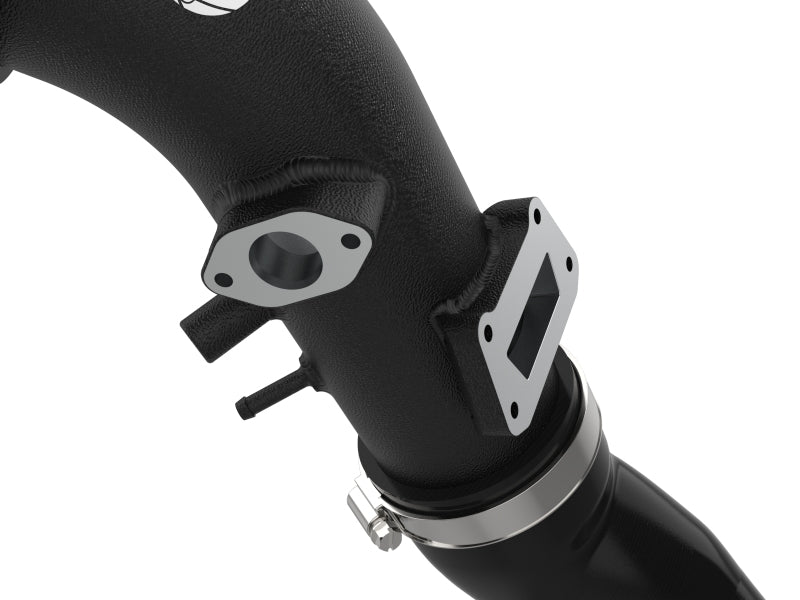 aFe 19-22 Hyundai Veloster N L4 2.0L (t) BladeRunner 2-3/4in Aluminum Cold Charge Pipe - Black aFe Intercoolers  AXOPROS