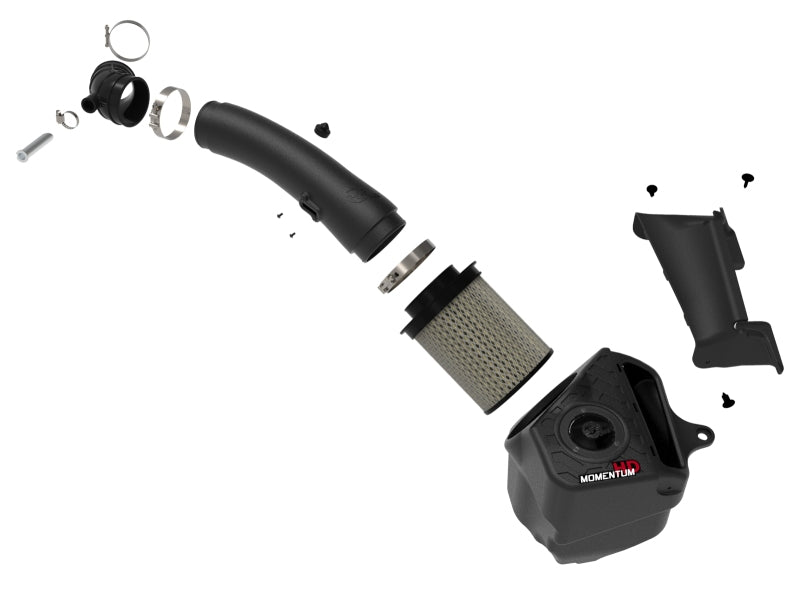 aFe 20-21 Jeep Wrangler (JL) V6-3.0L (td) Momentum HD Cold Air Intake System w/ Pro GUARD 7 Media aFe Cold Air Intakes AXOPROS