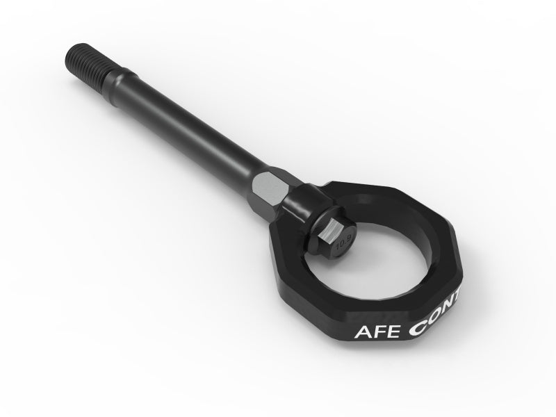 aFe 20-24 Chevrolet Corvette Control Front Tow Hook (Black) aFe Tow Hooks AXOPROS