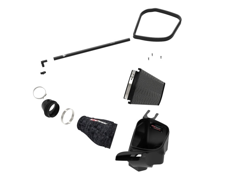 aFe 2021 Dodge Durango SRT Hellcat Track Series Carbon Fiber Cold Air Intake System w/ Pro 5R Filter aFe Cold Air Intakes AXOPROS