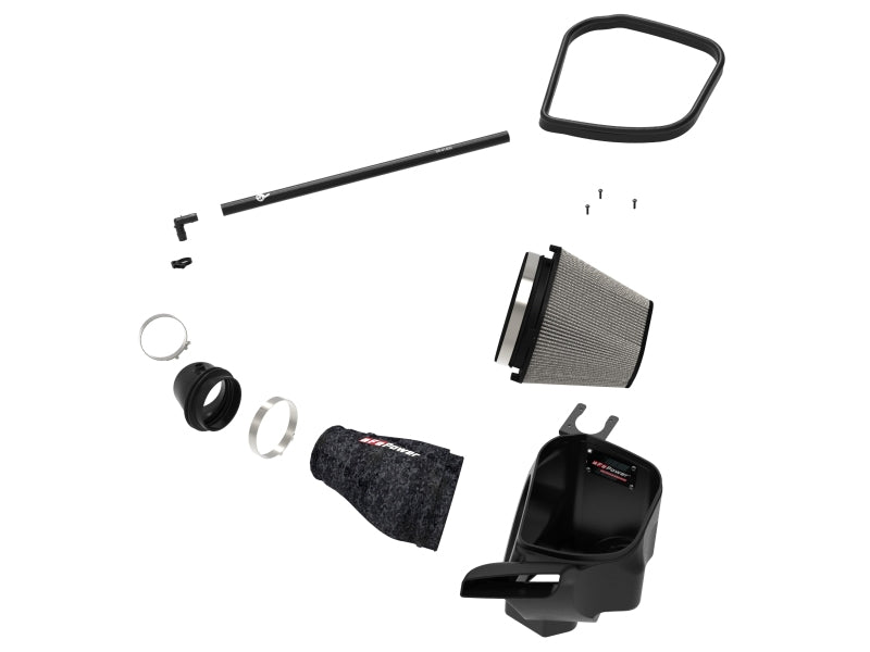 aFe 2021 Dodge Durango SRT Hellcat Track Series Carbon Fiber Cold Air Intake System w/ Pro DRY S aFe Cold Air Intakes  AXOPROS