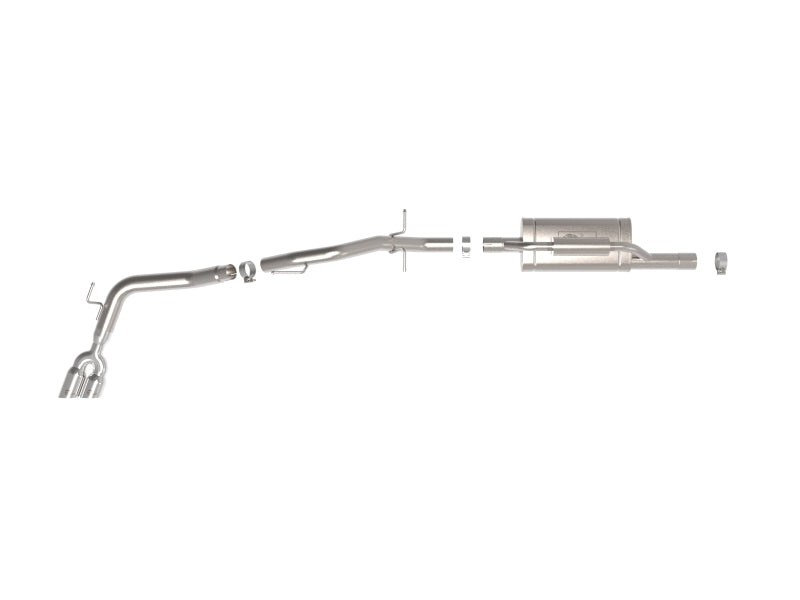 aFe 2024+ Ford Ranger L4-2.3L (t) Vulcan Series 2.5in to 3in Cat-Back Exhaust w/ Polished Tip aFe Catback AXOPROS