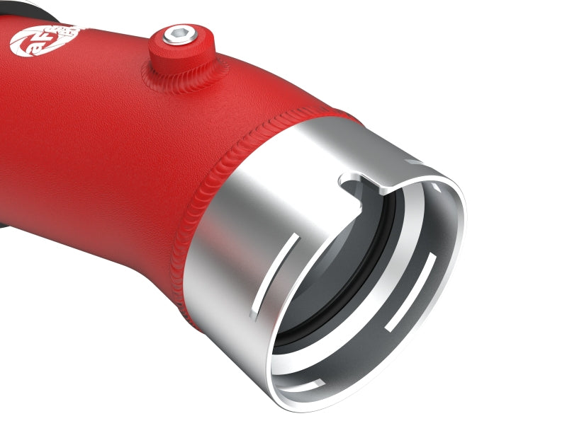 aFe 2024+ Toyota Tacoma BladeRunner  2.5in & 3in Aluminum Hot & Cold Charge Pipe Kit - Red aFe Intercoolers  AXOPROS