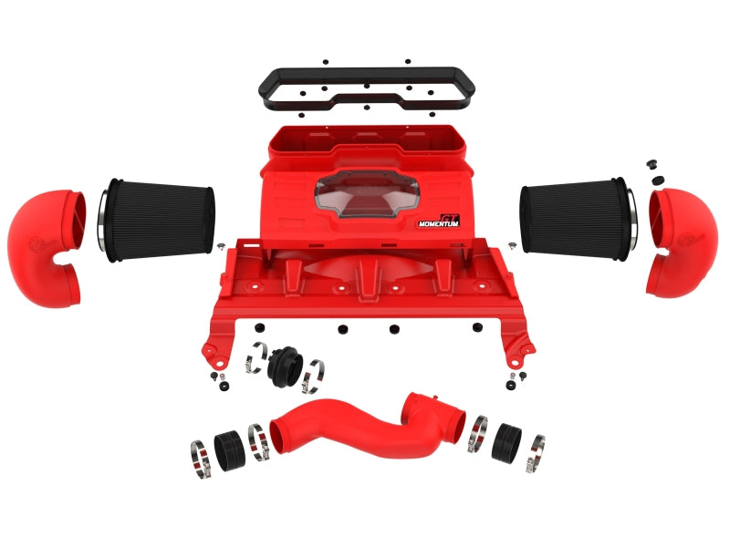 aFe 21-23 Dodge RAM 1500 TRX V8-6.2L Momentum GT Intake- Red aFe Air Intake Components AXOPROS