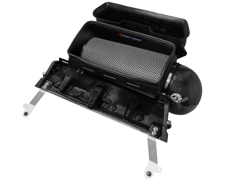 aFe 21-23 RAM 1500 TRX Track Series Carbon Fiber Cold Air Intake System w/ Pro 5R Filter aFe Cold Air Intakes  AXOPROS