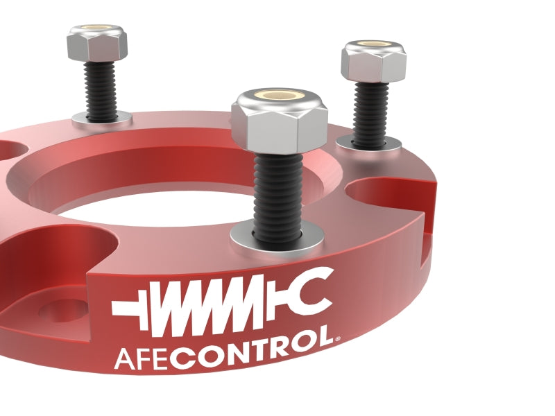 aFe 24-25 Toyota Tacoma CONTROL 1.5in Leveling Kit - Red aFe Lift Kits AXOPROS