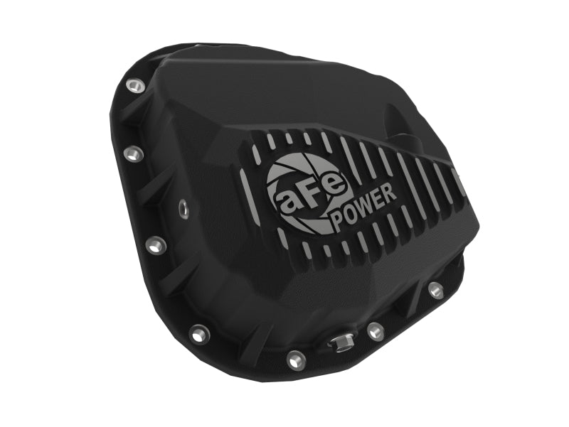 aFe 97-23 Ford F-150 Pro Series Rear Differential Cover Black w/ Machined Fins aFe Diff Covers  AXOPROS