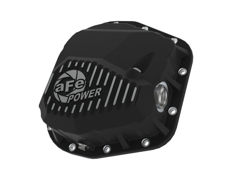 aFe 97-23 Ford F-150 Pro Series Rear Differential Cover Black w/ Machined Fins aFe Diff Covers  AXOPROS