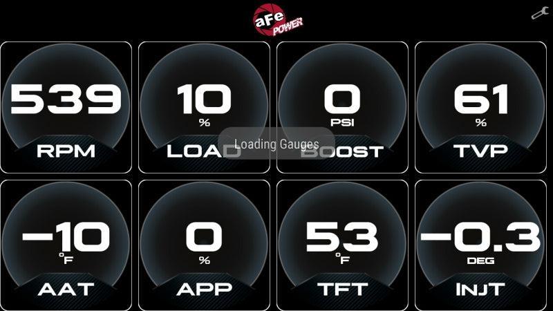 aFe AGD Advanced Gauge Display Digital 5.5in Monitor 08-18 Dodge/RAM/Ford/GM Diesel Trucks aFe Gauges AXOPROS