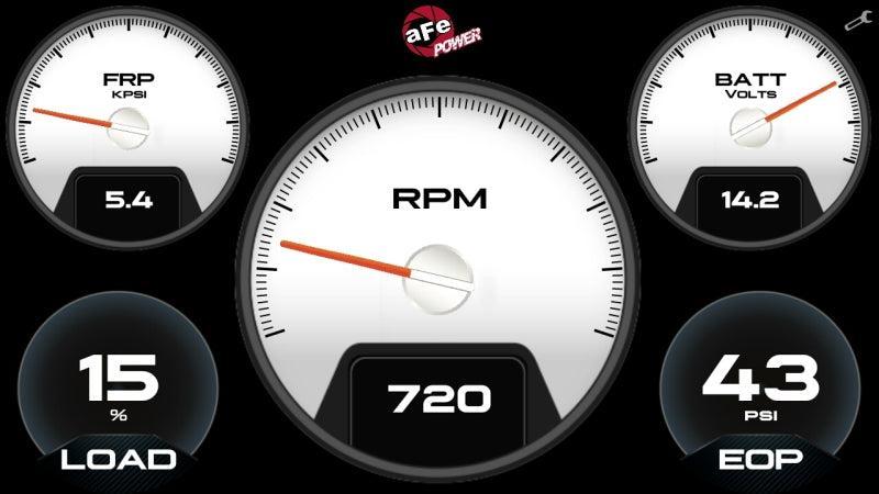 aFe AGD Advanced Gauge Display Digital 5.5in Monitor 08-18 Dodge/RAM/Ford/GM Diesel Trucks aFe Gauges AXOPROS