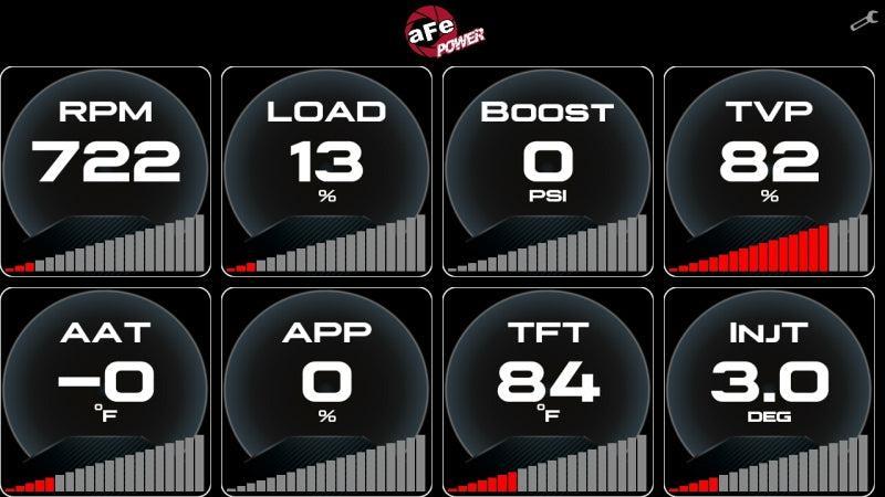 aFe AGD Advanced Gauge Display Digital 5.5in Monitor 08-18 Dodge/RAM/Ford/GM Diesel Trucks aFe Gauges AXOPROS