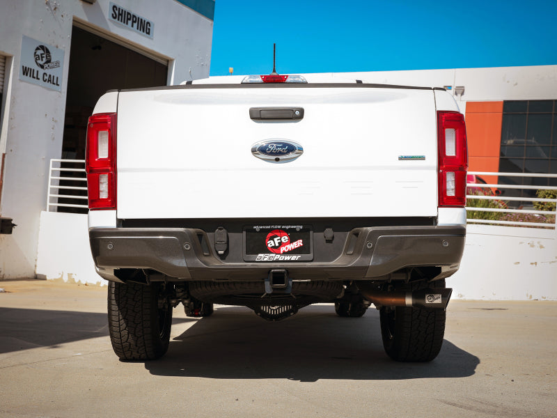 aFe Apollo GT Series 3in 409 SS Axle-Back Exhaust 2019 Ford Ranger 2.3L w/ Black Tips aFe Axle Back AXOPROS