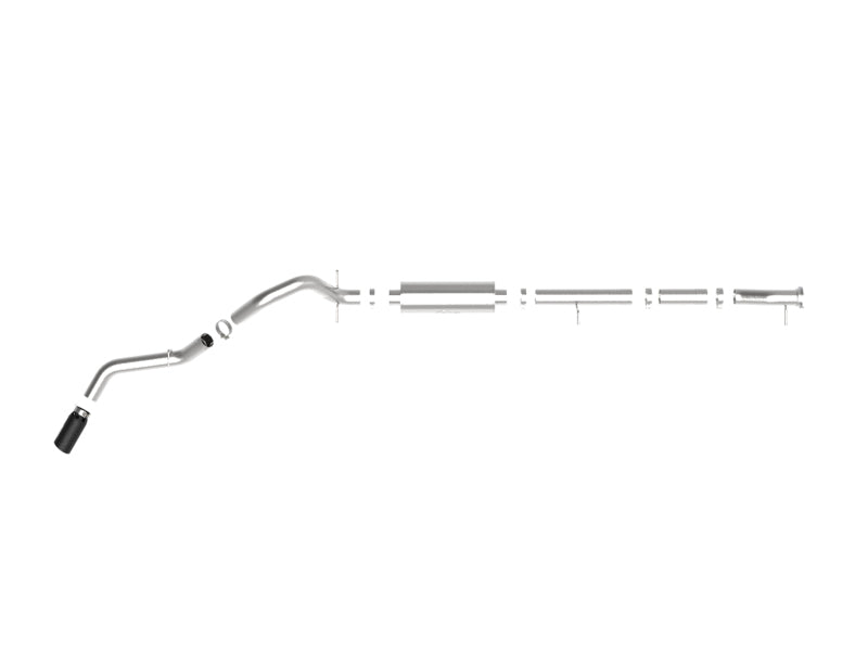 aFe Apollo GT Series 4in 409SS Cat-Back 20-21 GM 2500/3500HD V8-6.6L L8T - Black Tip aFe Catback AXOPROS