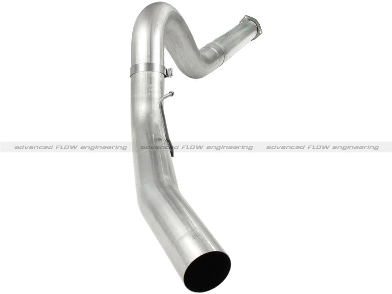 aFe Atlas 5in DPF-Back Aluminized Steel Exh Sys, Ford Diesel Trucks 11-14 v8-6.7L (td) No tip aFe DPF Back AXOPROS