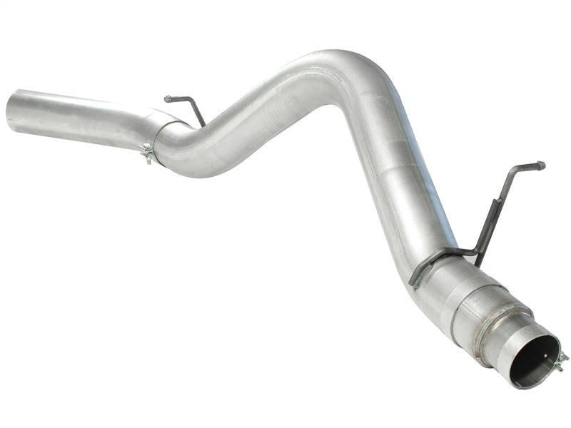 aFe Atlas Exhaust 5in DPF-Back Al Steel 11-13 GM Diesel Trucks V8-6.6L (td) LML aFe DPF Back  AXOPROS