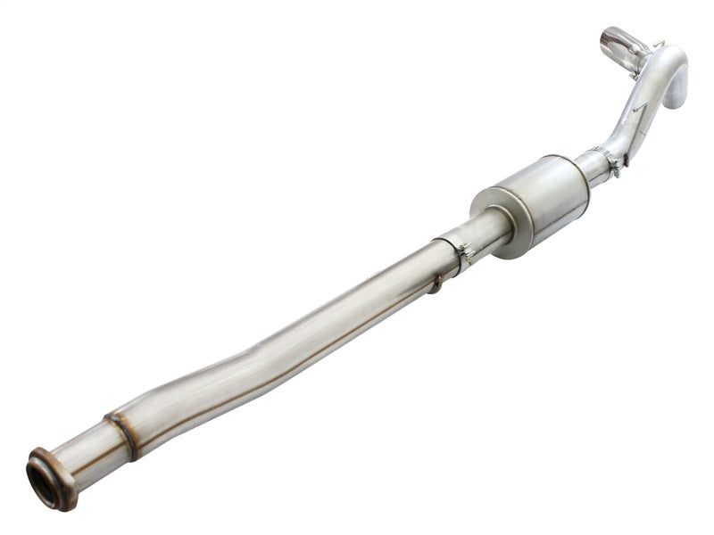 aFe Atlas Exhausts 4in Cat-Back Aluminized Steel Exhaust 2015 Ford F-150 V6 3.5L (tt) Polished Tip aFe Catback AXOPROS