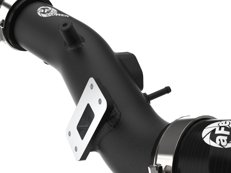 aFe BladeRunner 2-1/2 IN Aluminum Cold Charge Pipe Black 17-20 Hyundai Elantra GT L4-1.6L (t) aFe Intercoolers  AXOPROS