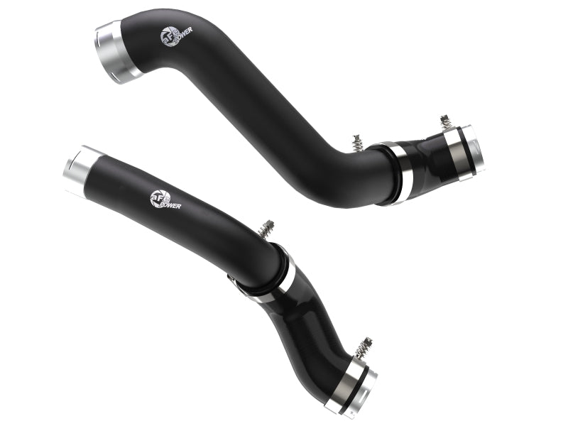 aFe BladeRunner Black Intercooler Hot & Cold Side Tubes Combo 19-20 GM Trucks 1500 L4-2.7L (t) aFe Intercoolers  AXOPROS