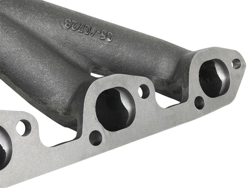 aFe BladeRunner Ported Ductile Iron Exhaust Manifold 07-11 Jeep Wrangler (JK) V6-3.8L aFe Headers & Manifolds AXOPROS