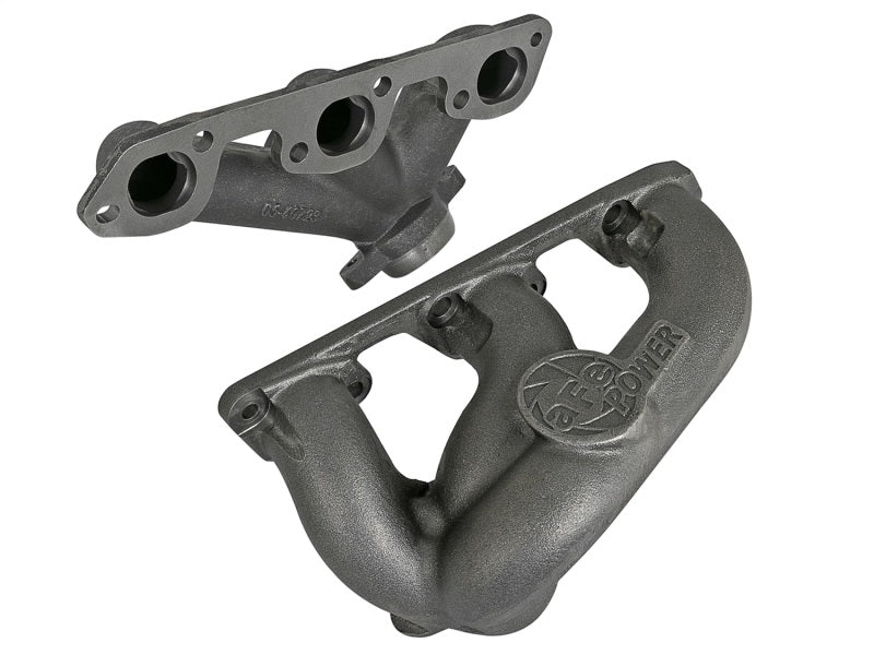 aFe BladeRunner Ported Ductile Iron Exhaust Manifold 07-11 Jeep Wrangler (JK) V6-3.8L aFe Headers & Manifolds AXOPROS