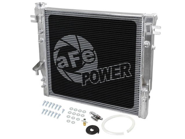 aFe BladeRunner Street Series Tube & Fin Aluminum Radiator 07-18 Jeep Wrangler (JK) V6-3.6L/3.8L aFe Radiators  AXOPROS