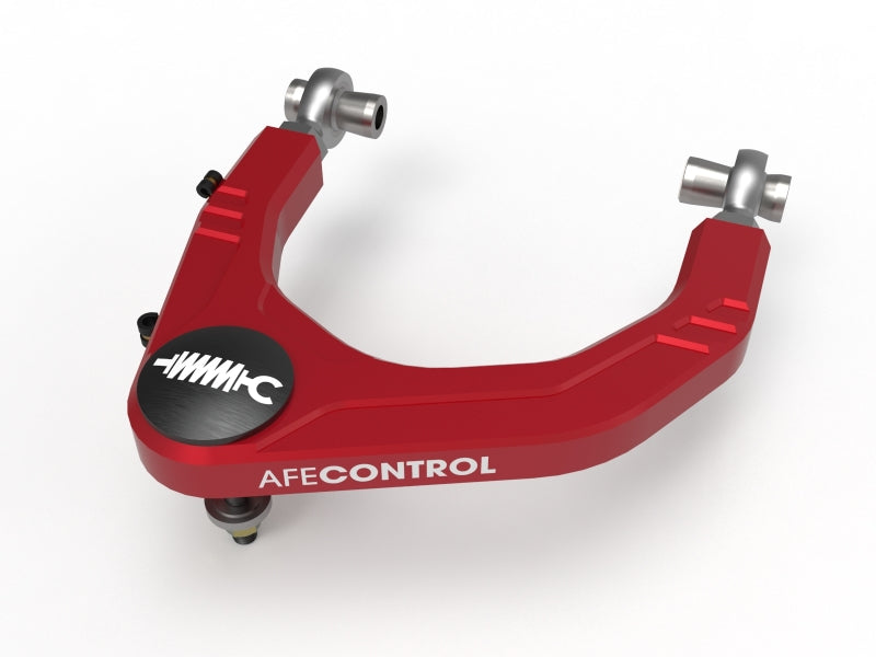 aFe Control 05-23 Toyota Tacoma Upper Control Arms - Red Anodized Billet Aluminum aFe Uncategorized  AXOPROS