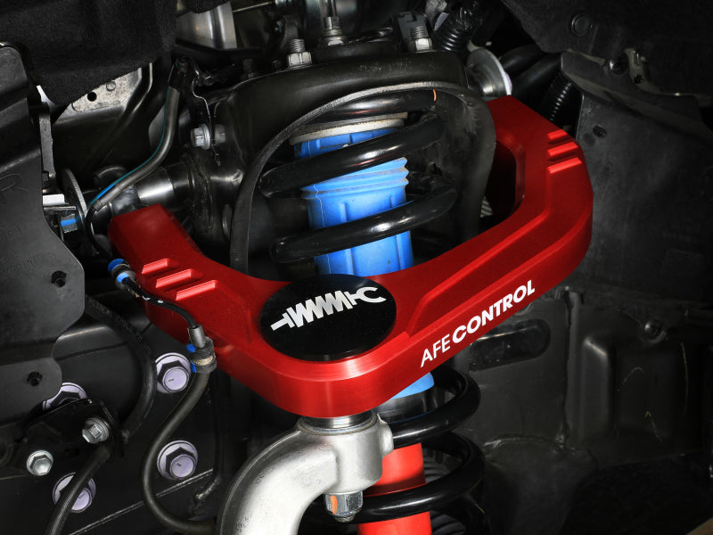aFe Control 24-26 Toyota Tacoma Upper Control Arms - Set (Red) aFe Suspension Arms & Components  AXOPROS