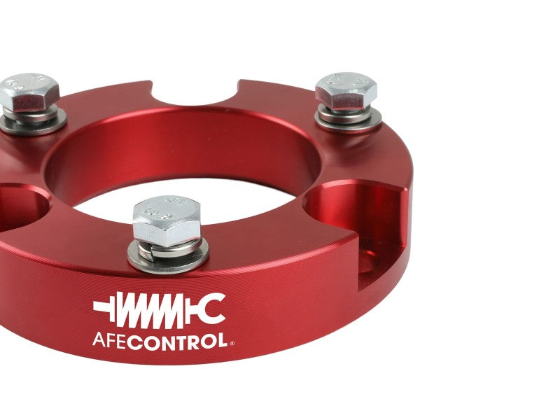 aFe CONTROL 2.0 IN Leveling Kit 05-21 Toyota 4Runner/FJ Cruiser/Tacoma - Red aFe Leveling Kits AXOPROS
