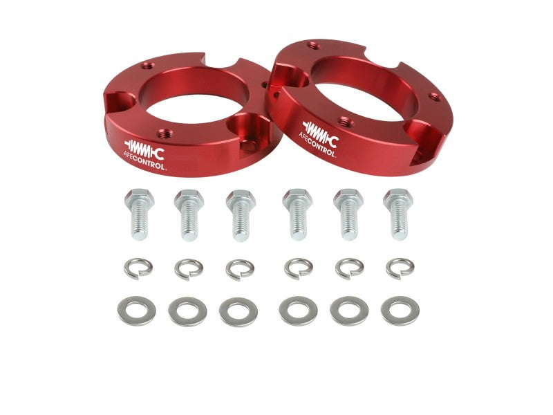 aFe CONTROL 2.0 IN Leveling Kit 05-21 Toyota 4Runner/FJ Cruiser/Tacoma - Red aFe Leveling Kits AXOPROS
