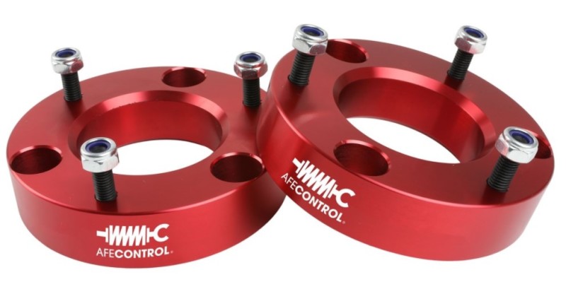aFe CONTROL 2.0 IN Leveling Kit 07-21 GM 1500 - Red aFe Leveling Kits  AXOPROS
