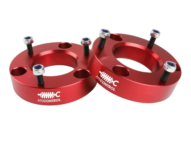 aFe CONTROL 2.0 IN Leveling Kit 07-21 GM 1500 - Red aFe Leveling Kits  AXOPROS