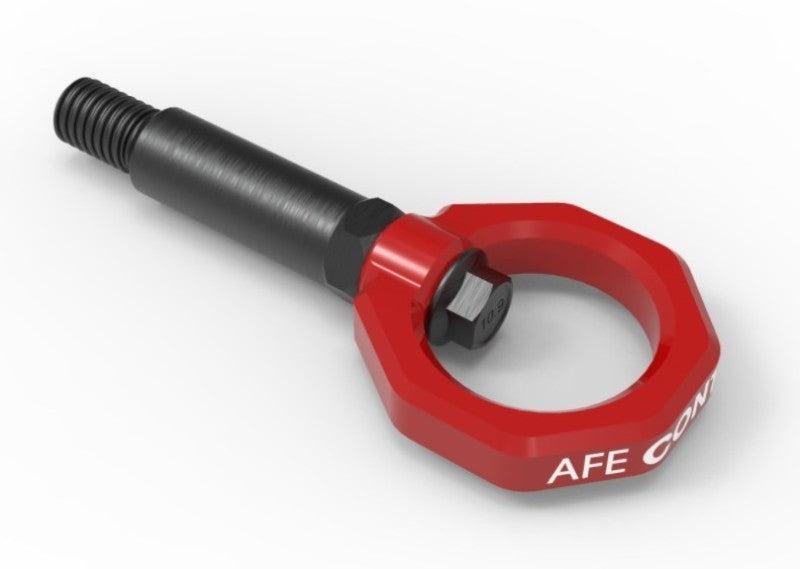 aFe Control Front Tow Hook Red BMW F-Chassis 2/3/4/M aFe Other Body Components AXOPROS