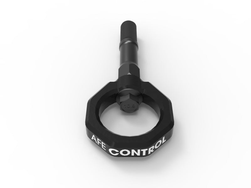 aFe Control Rear Tow Hook (Black) aFe Tow Hooks AXOPROS